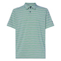 Oakley Men's Archive Stripe Golf Polo - New Jade - front