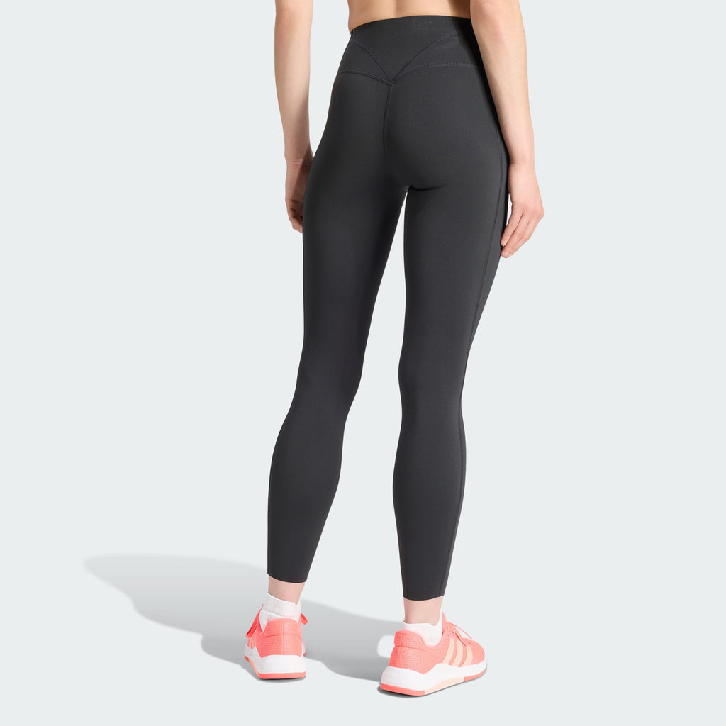 adidas Optime Workout Contour Full-Length Leggings Black - back