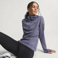 Adidas Women's Own The Run Winterized Hooded Half-Zip