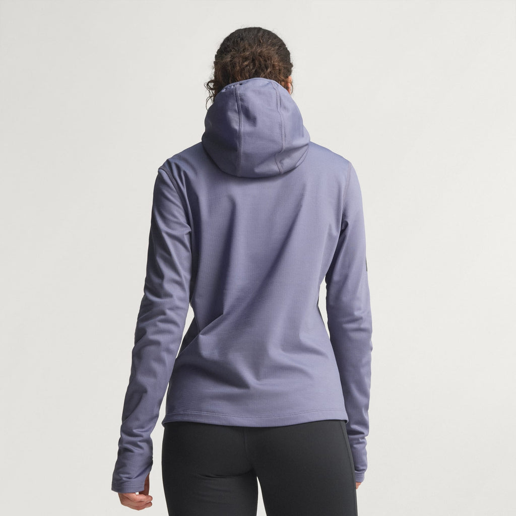 Adidas Women's Own The Run Winterized Hooded Half-Zip