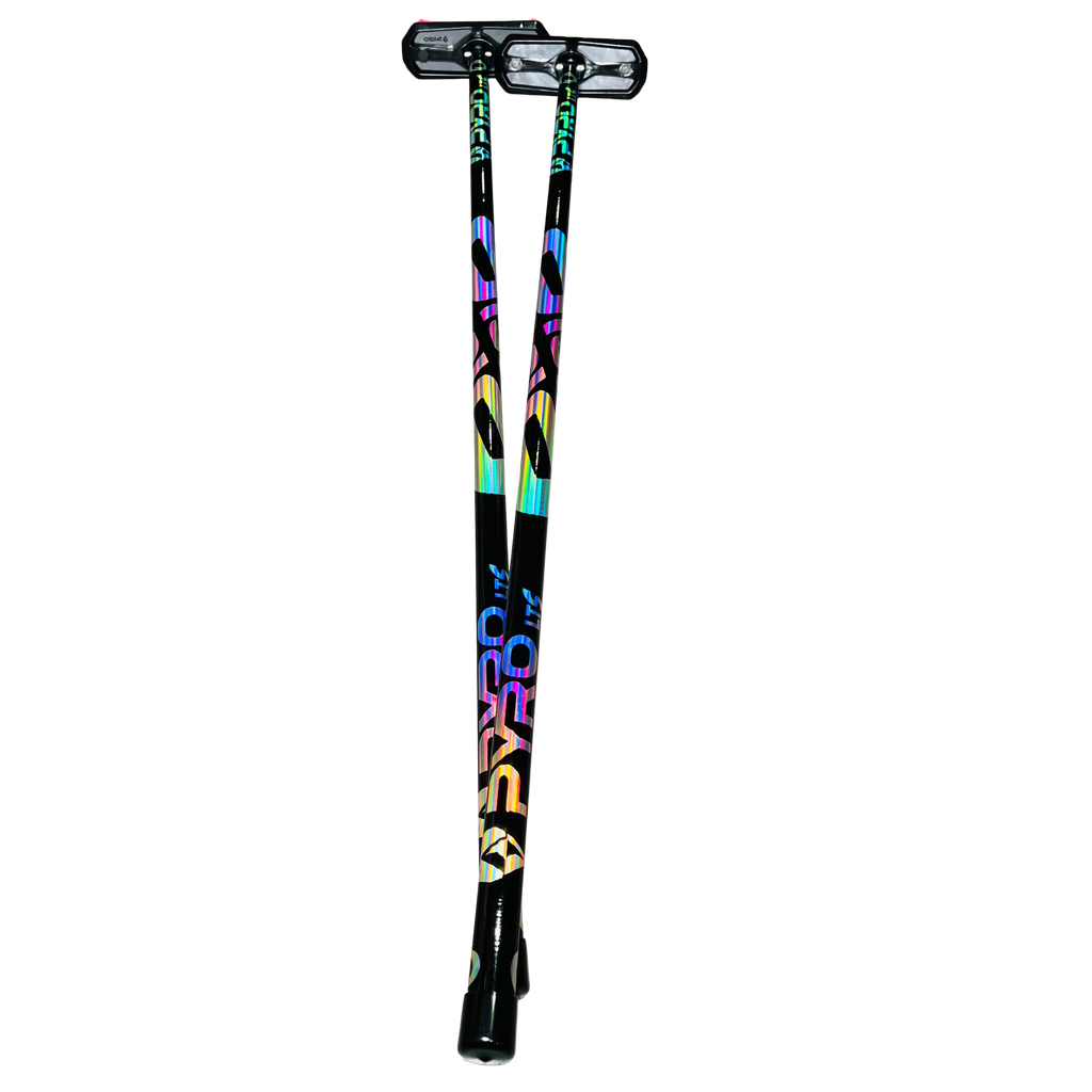 Olson PYRO Flat Shaft Fiberlite Specialty Broom - handle detail