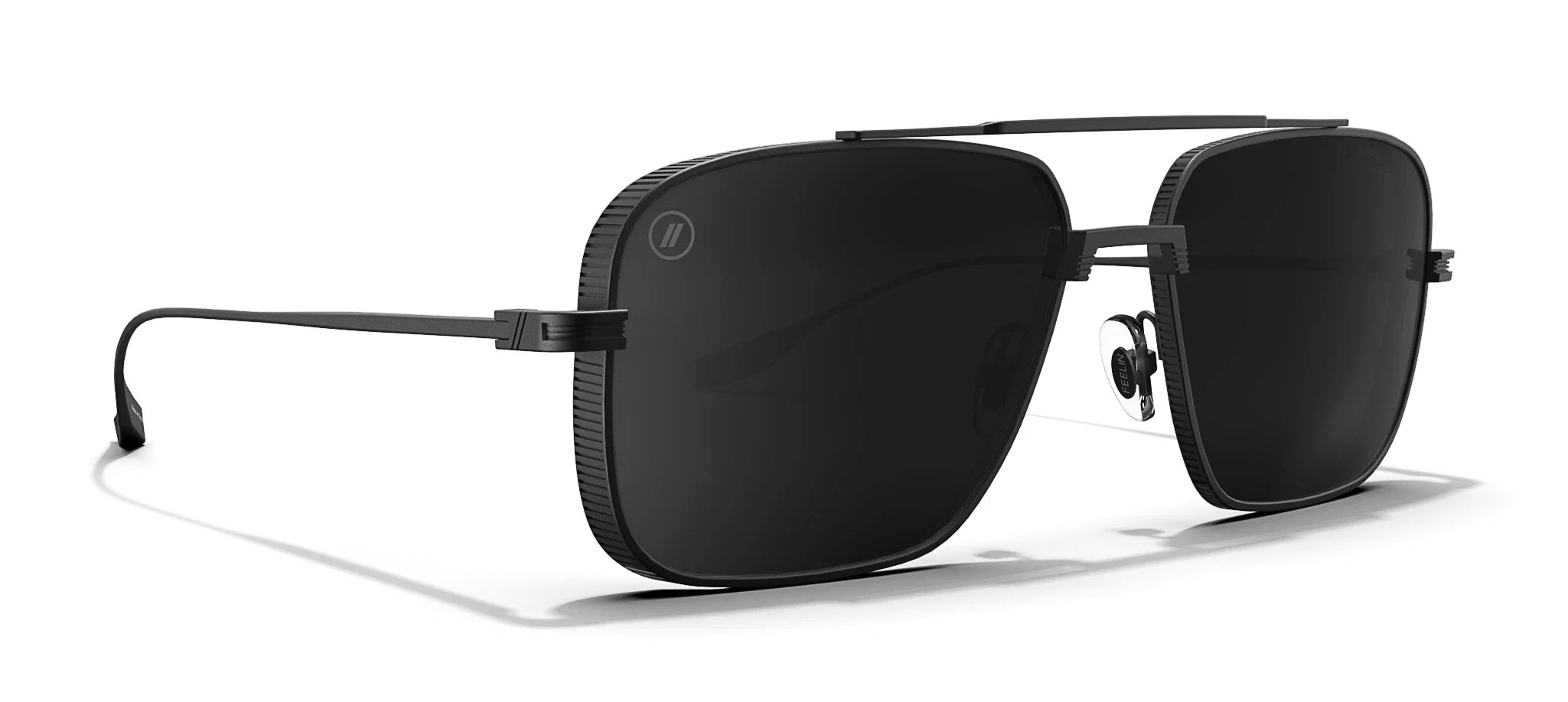 Blenders Phoenix Polarized Sunglasses - BLK 56 GRY