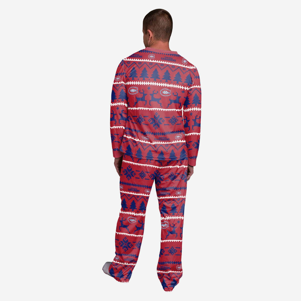 FOCO Montreal Canadiens NHL Crewneck Pj Set
