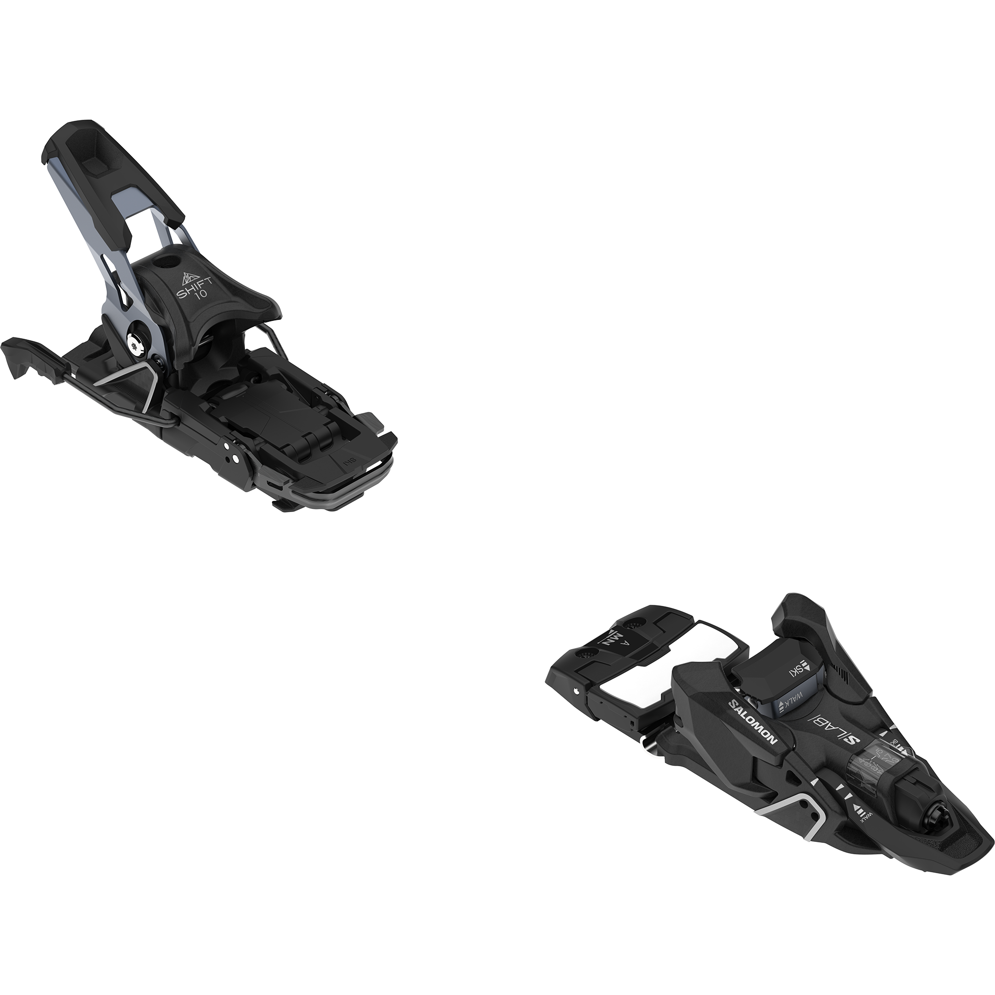 Salomon S/Lab Shift2 10 Multinorm touring binding in Black/Silver