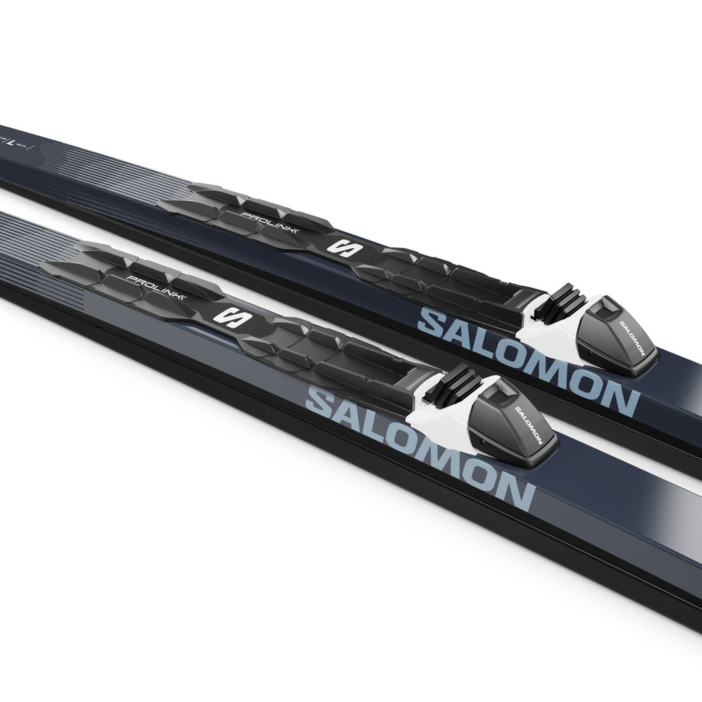 Salomon Escape Snow 59 Grip Classic Skis + Prolink Auto Bindings - binding detail