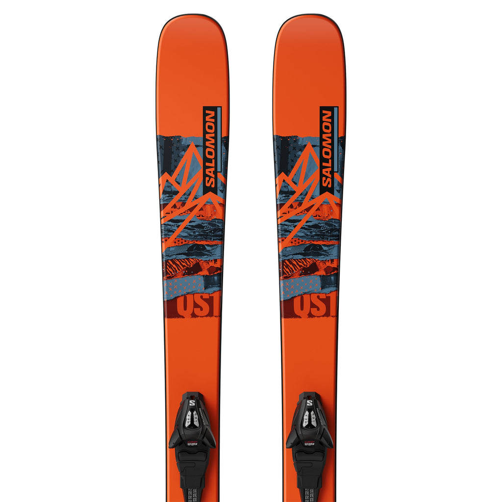 Salomon QST Spark Jr S + C5 Ski Set