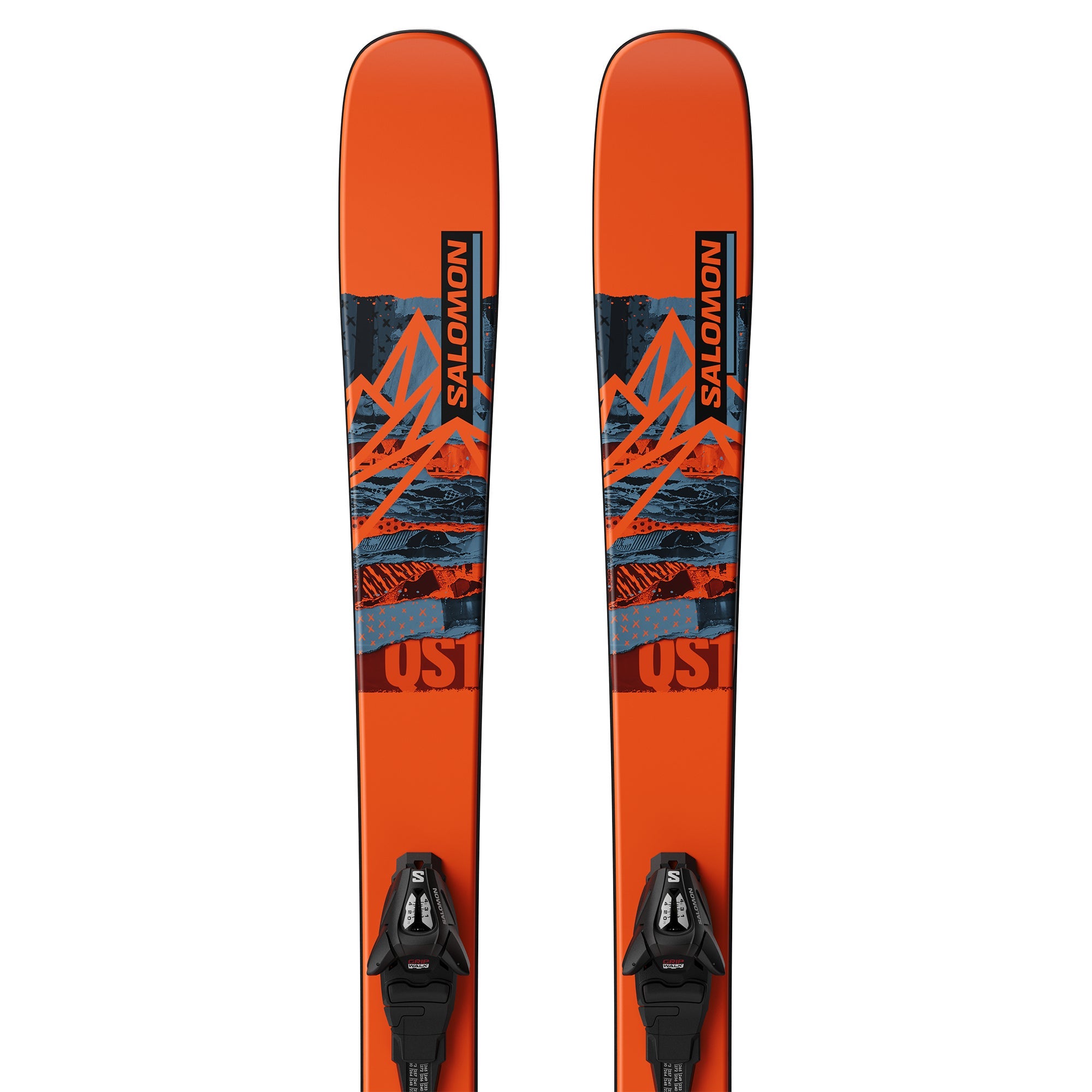 Salomon QST Spark Jr S + C5 Ski Set