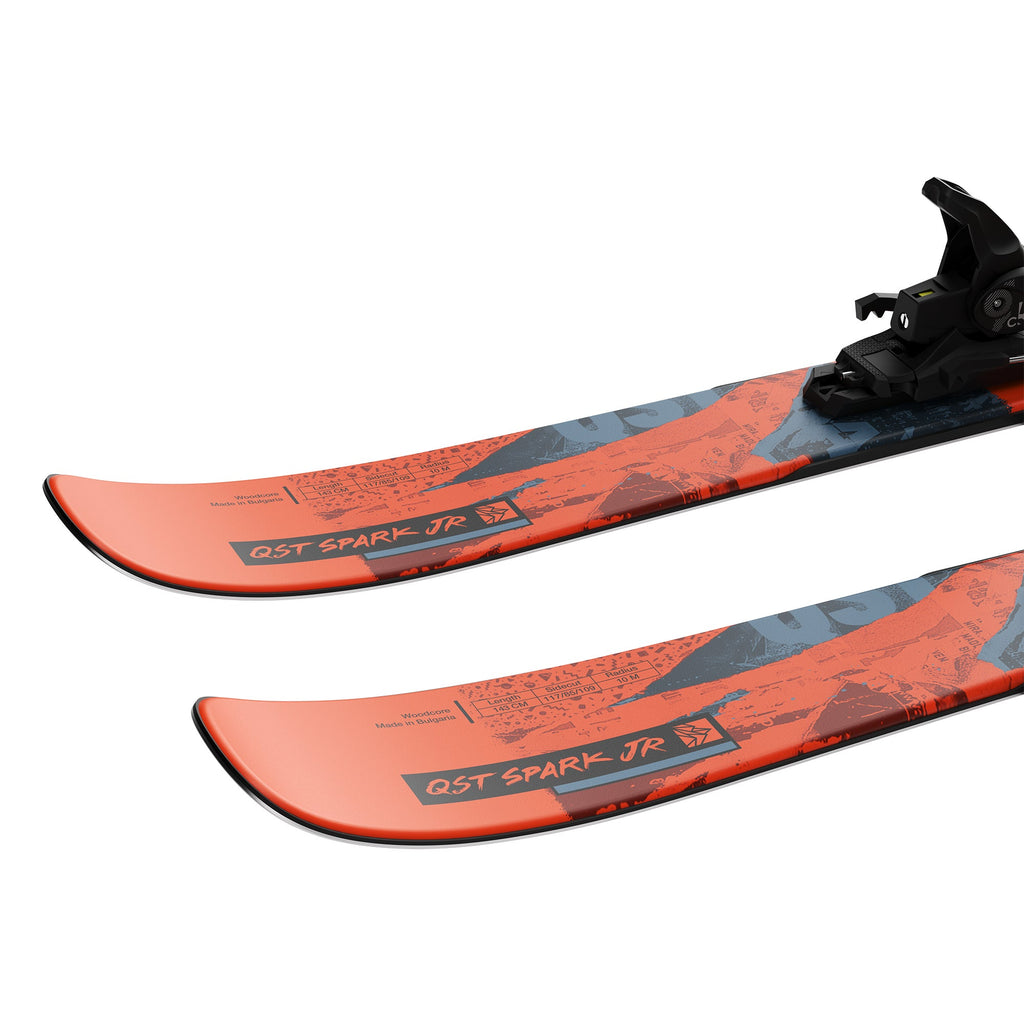 Salomon QST Spark Jr S + C5 Ski Set