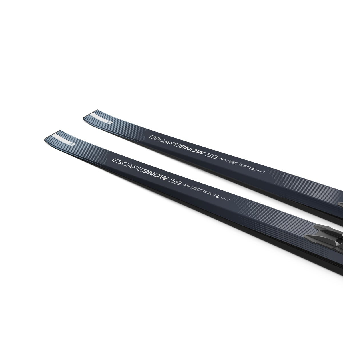 Salomon Escape Snow 59 Grip Classic Skis + Prolink Auto Bindings - graphic detail