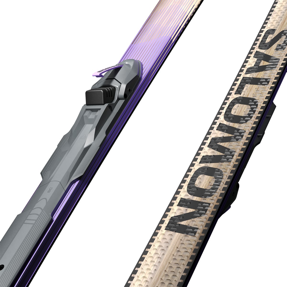 Salomon Outside 100 Grip Backcountry Skis + BC Outside Bindings - binding detail
