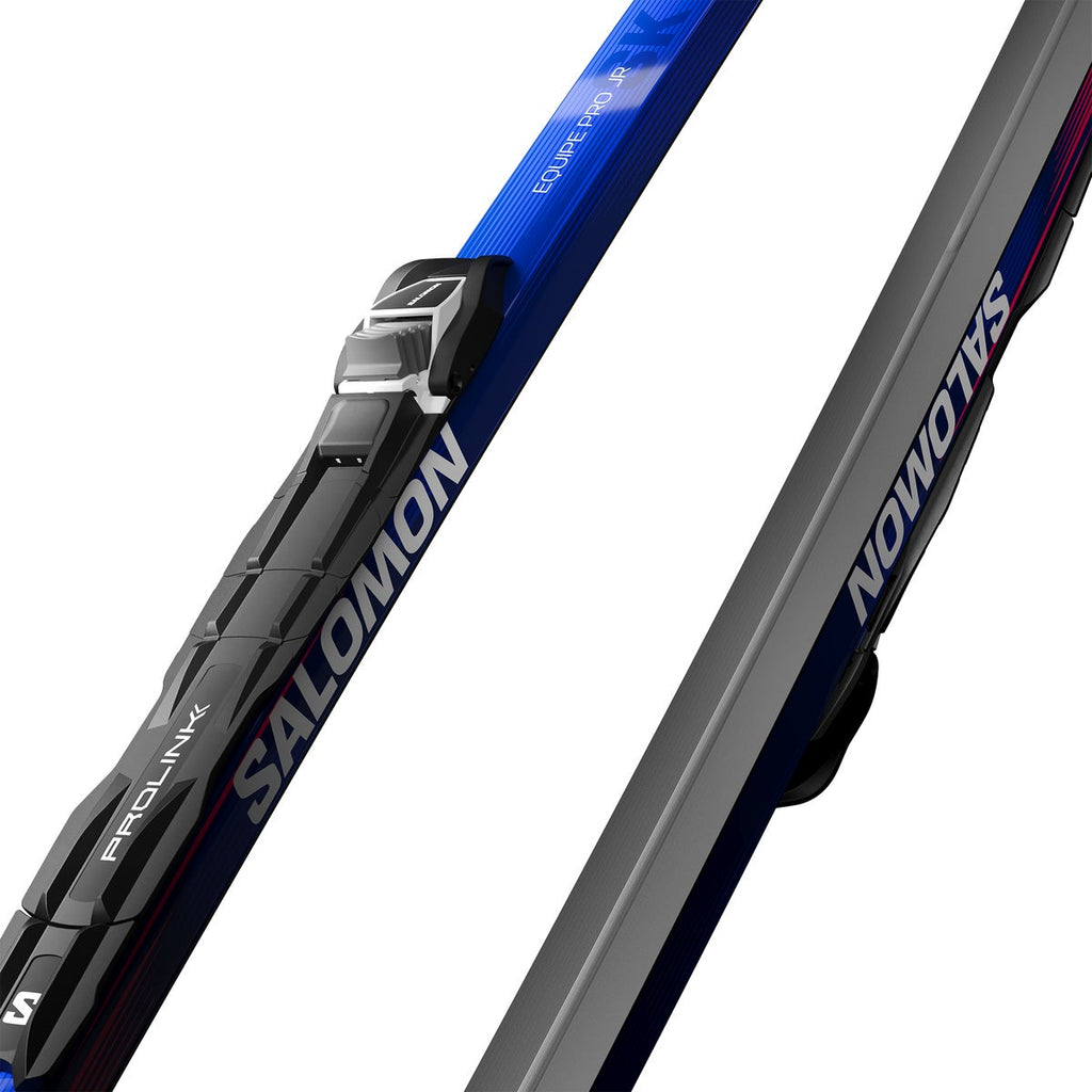 Salomon Junior Equipe Pro Skate Skis + Prolink Access Bindings - binding detail