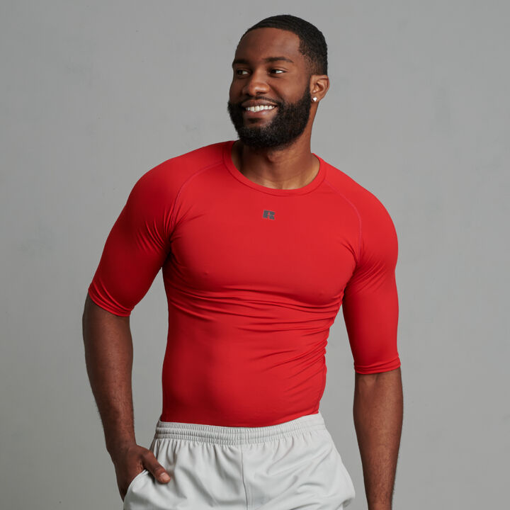 Men's Coolcore Half Sleeve Compression T-Shirt