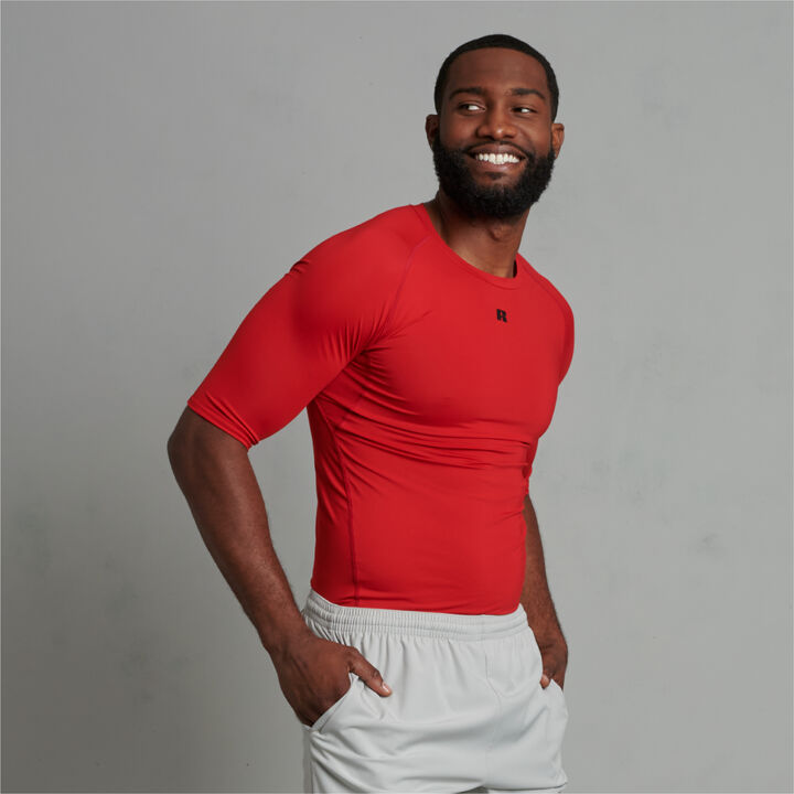 Men's Coolcore Half Sleeve Compression T-Shirt