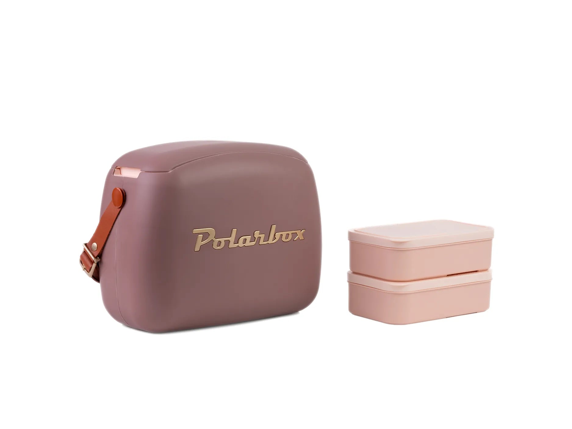 Polarbox Lunch Box CoolerBag 6 Qts MULBERRY/GOLD