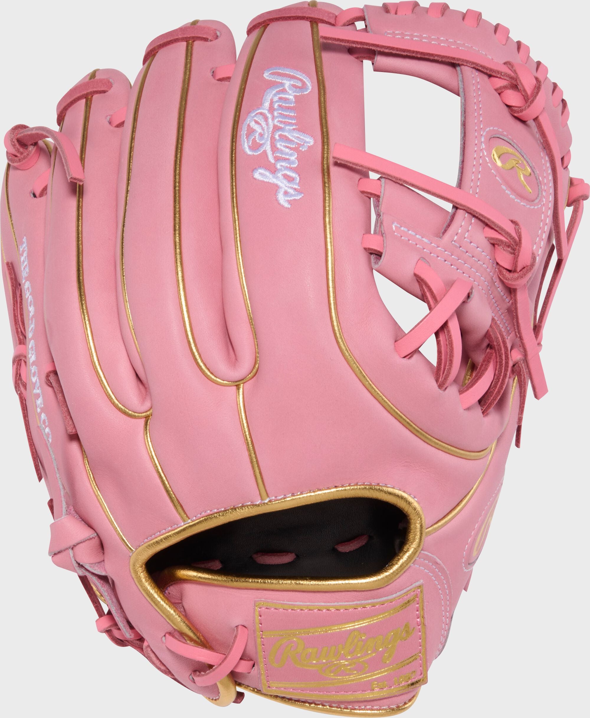 Rawlings Heart of the Hide 12" Fastpitch Softball Glove (2027) – back view