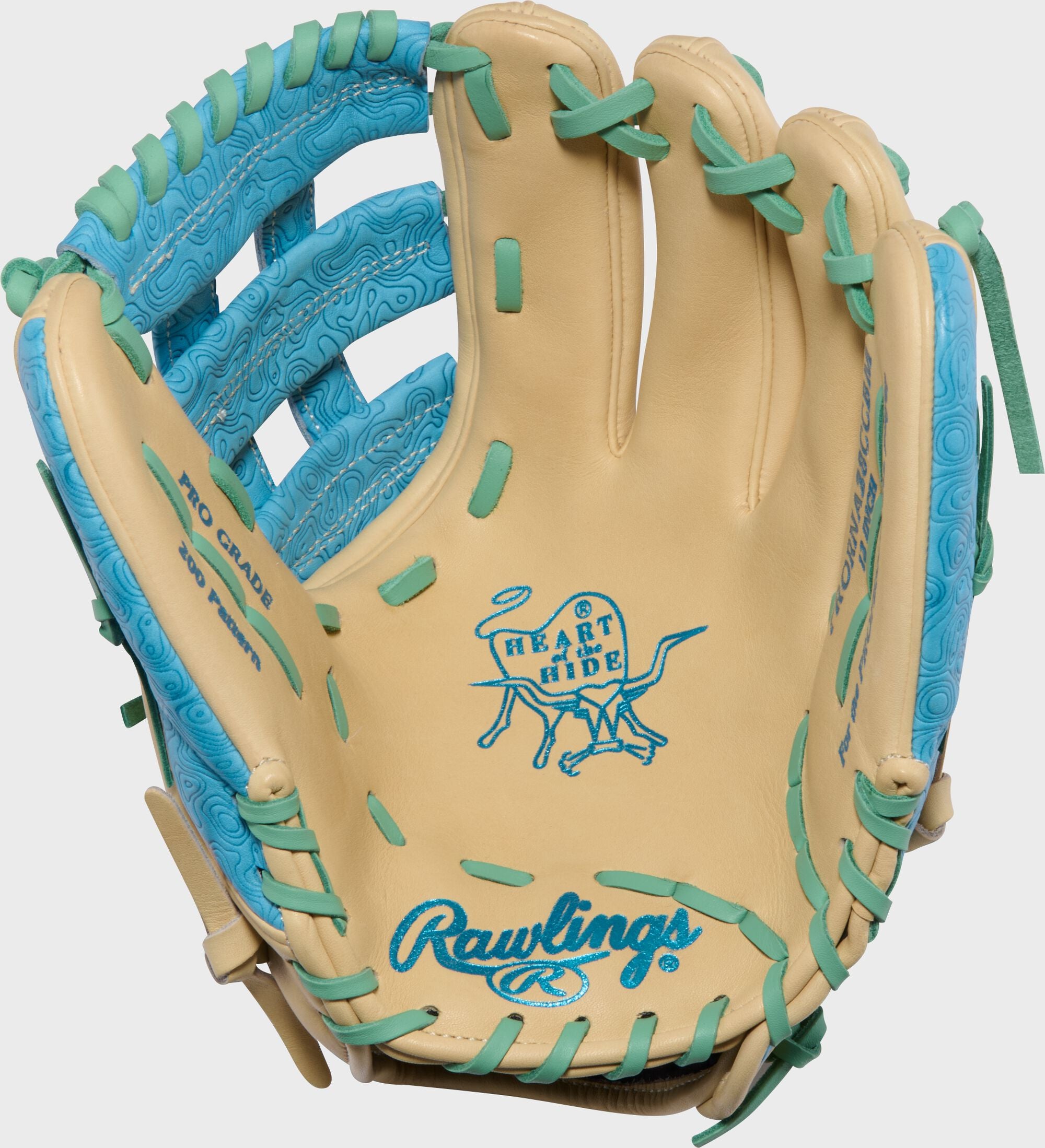 Rawlings Nolan Arenado Heart of the Hide R2G 12" Infield Glove (2027) – palm view