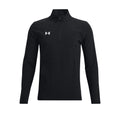 Under Armour Youth Motivate 2.0 Long Sleeve in Black - front flat lay