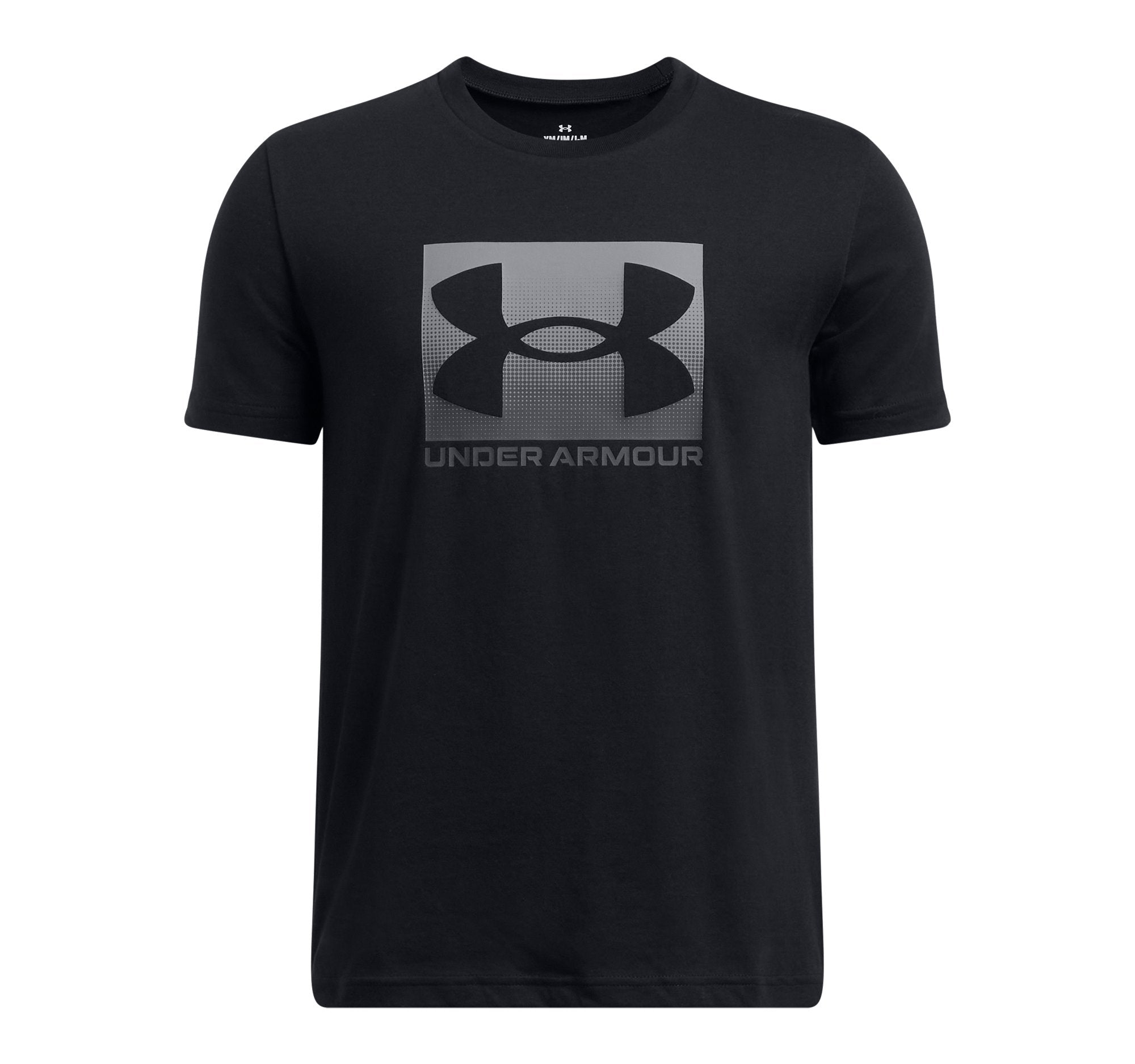 UA Boys' Boxed Sports Short Sleeve Black