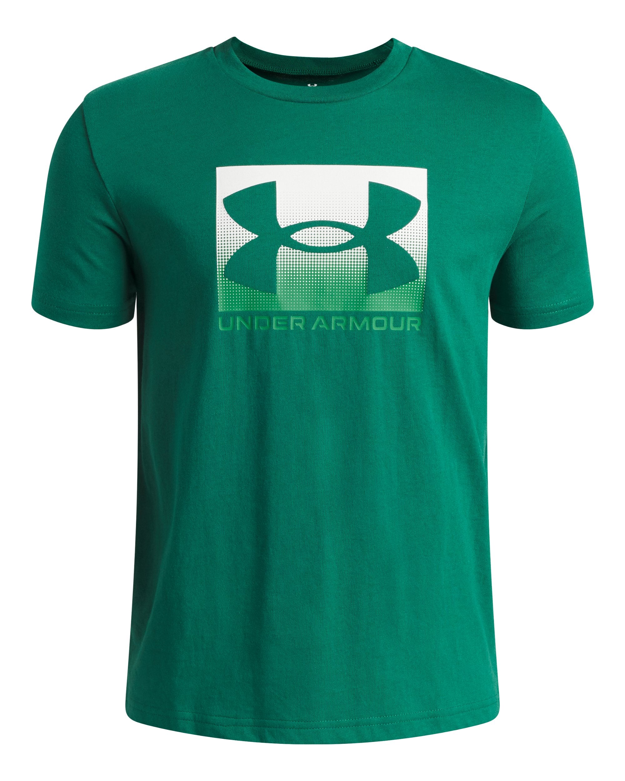 UA Boys' Boxed Sports Short Sleeve Campus Ivy