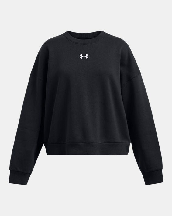 Under Armour Girls' Rival Fleece Oversized Crew