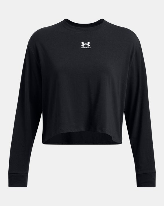 Under Armour Women's Rival Boxy Long Sleeve