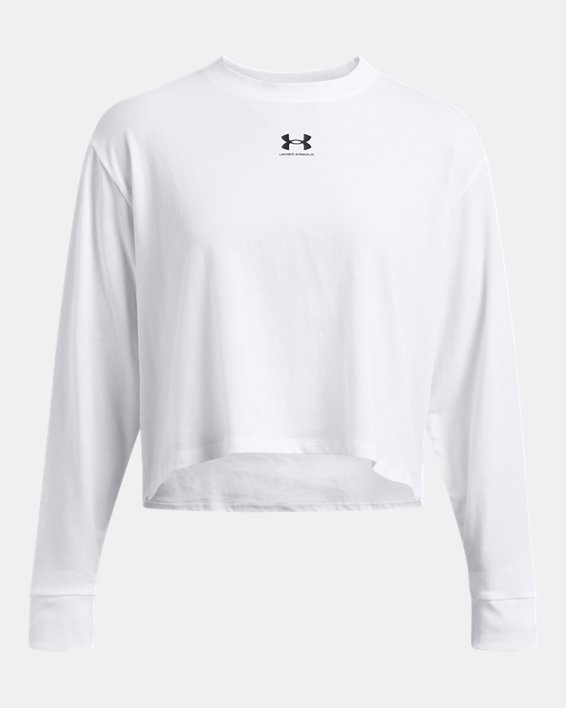 Under Armour Women's Rival Boxy Long Sleeve