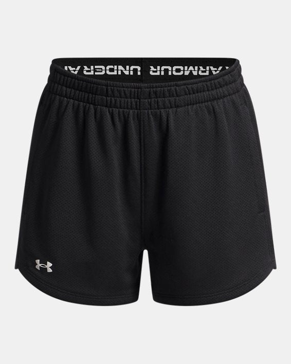 Under Armour Girls' Tech Mesh Play Up Shorts