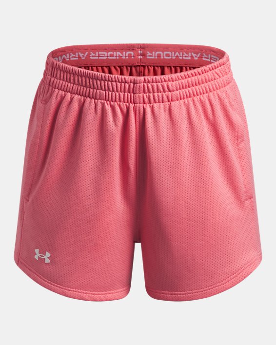 Under Armour Girls' Tech Mesh Play Up Shorts