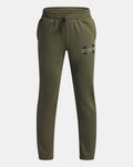 Under Armour Boys' Rival Fleece Colorblock Graphic Joggers