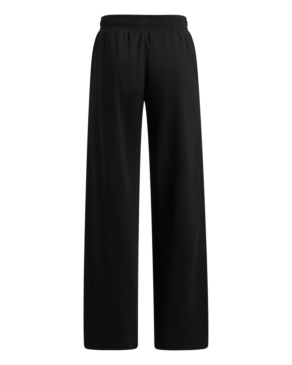 UA Girls' Rival Fleece Pants Ultimate Black back