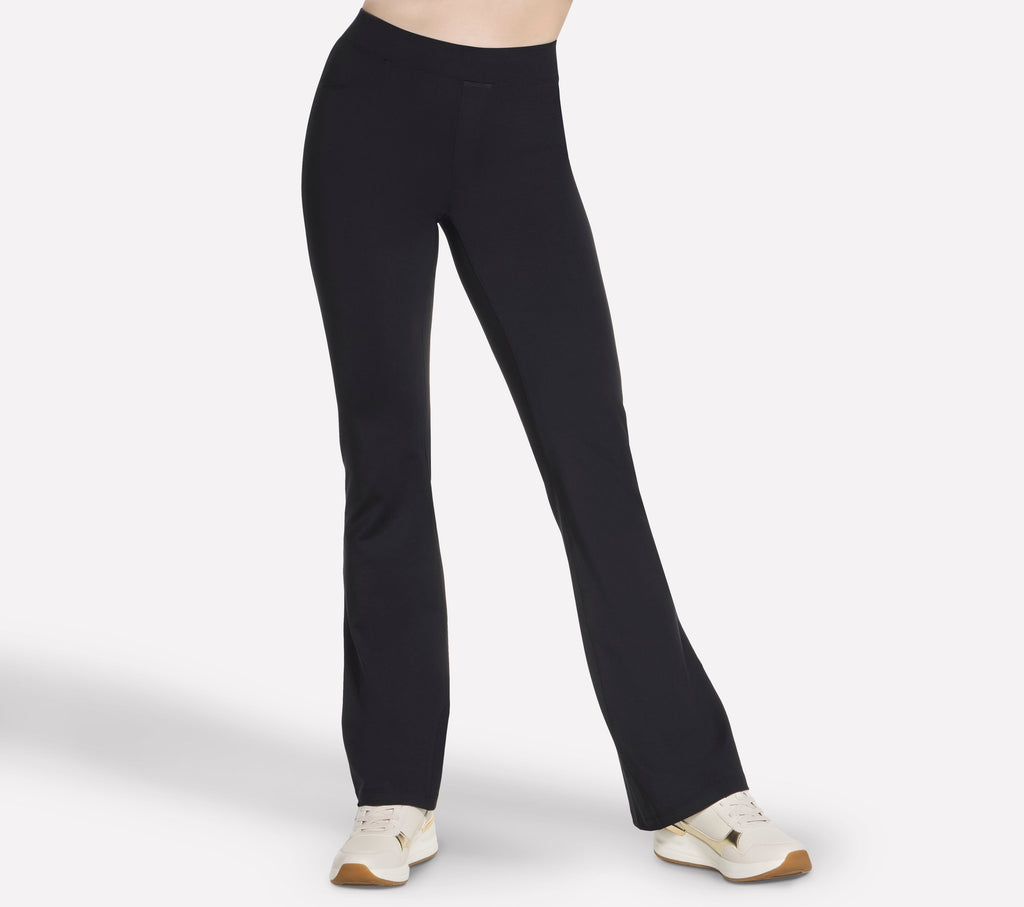 Skechers Women's GO FLEX Slim Slip-In Pant - Black - front