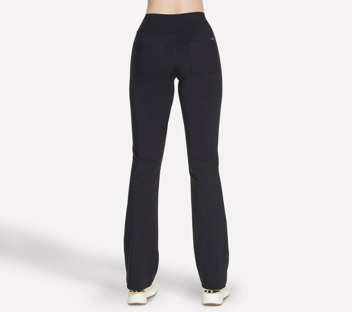 Skechers Women's GO FLEX Slim Slip-In Pant - Black - back