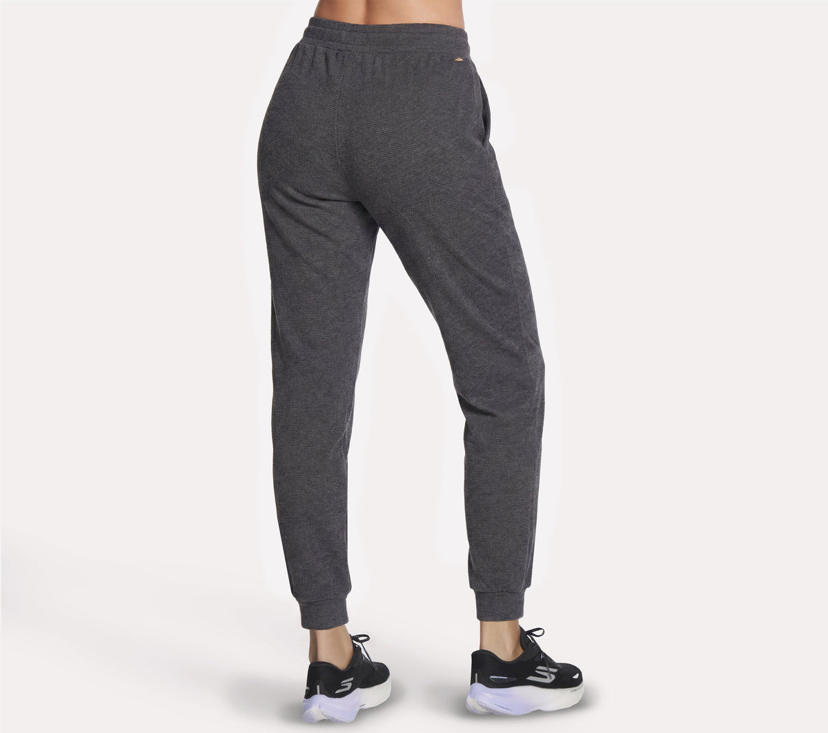 Skechers Women's GO LUXE Ottoman Jogger - Gray - back