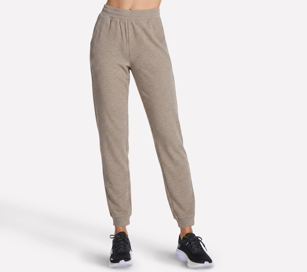 Skechers Women's GO LUXE Ottoman Jogger - Natural - front