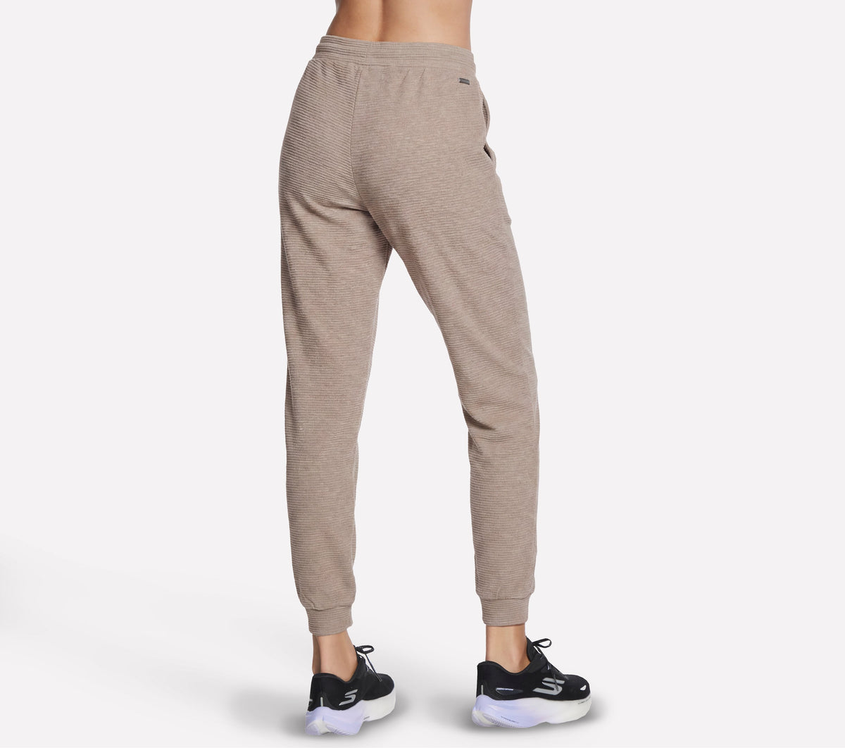 Skechers Women's GO LUXE Ottoman Jogger - Natural - side