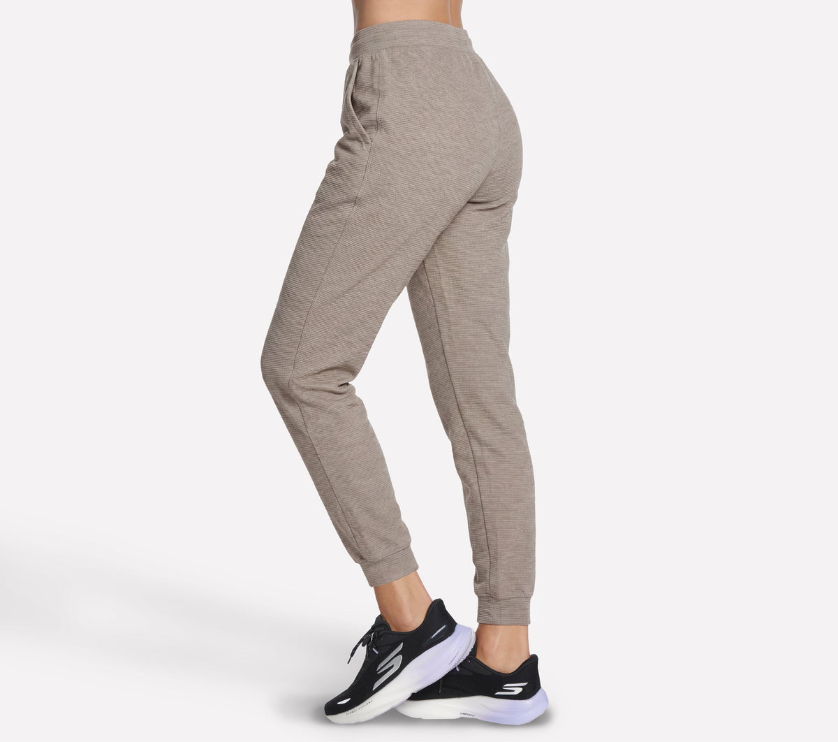Skechers Women's GO LUXE Ottoman Jogger - Natural - back