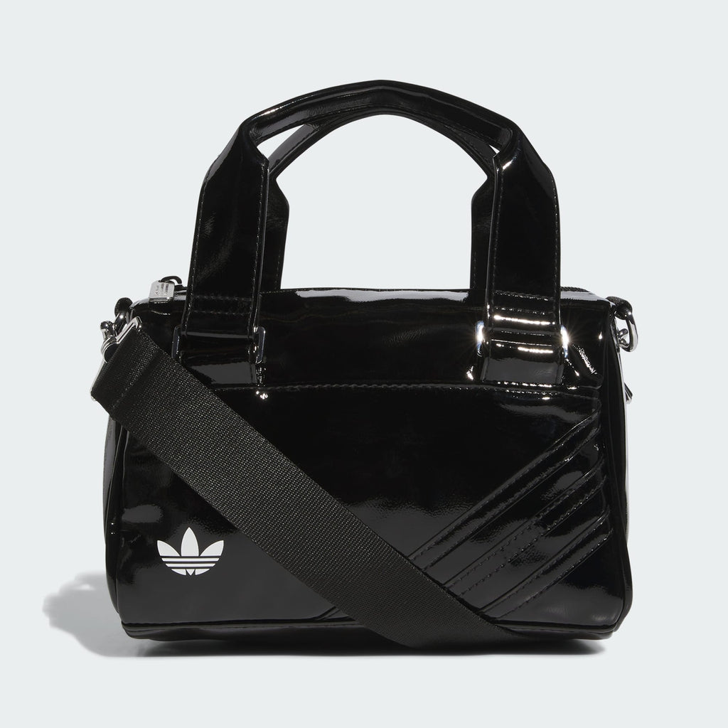 Patent Trefoil Crossbody Bag