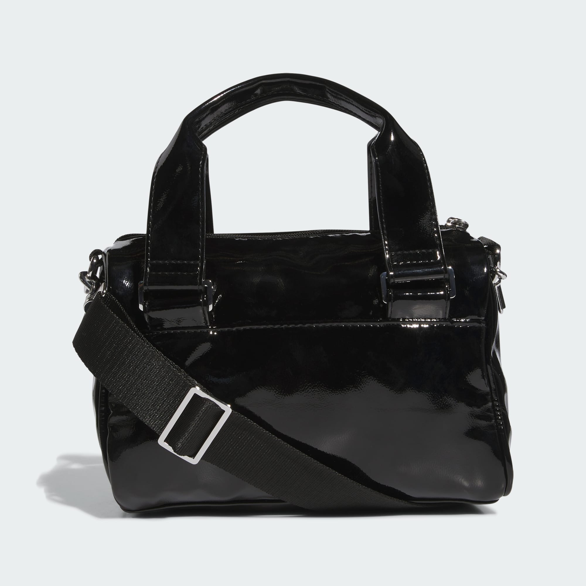 Patent Trefoil Crossbody Bag