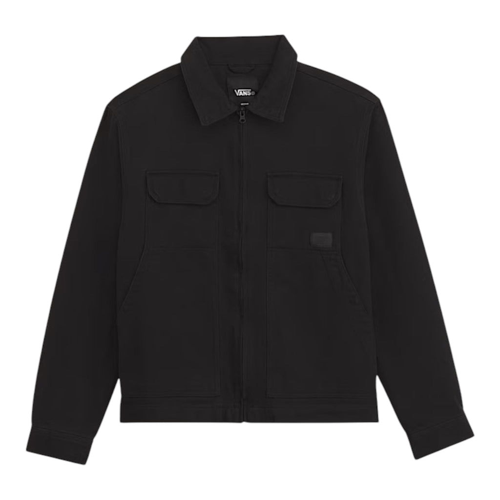 Vans Men's McAvoy II Zip Station Jacket Black front