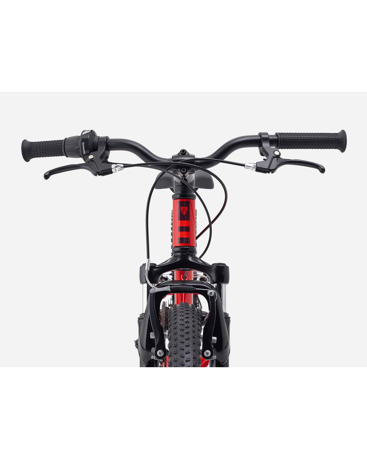 Trek Precaliber 20 - 7 Speed - Radioactive Red, handlebar