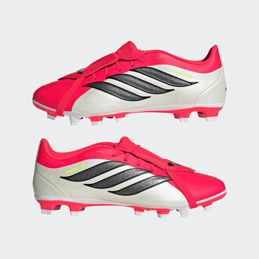 Adidas Men's Predator Club Fold-Over Tongue Firm Ground/Multi Ground Soccer Cleats