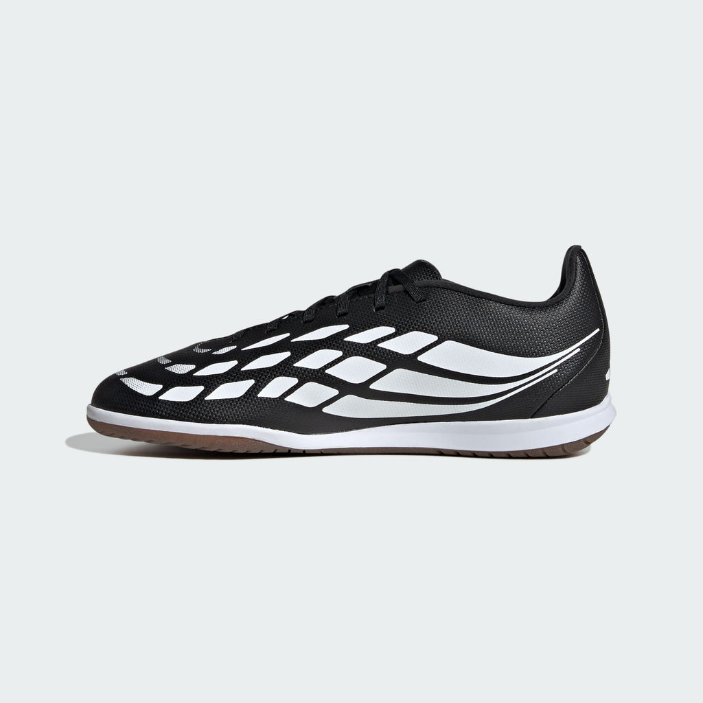 Adidas Kid's Predator Club Indoor Sala Soccer Shoes Core Black/Cloud White/Lucid Red - medial