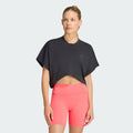 adidas PrimeLift Workout Graphics T-Shirt Black front