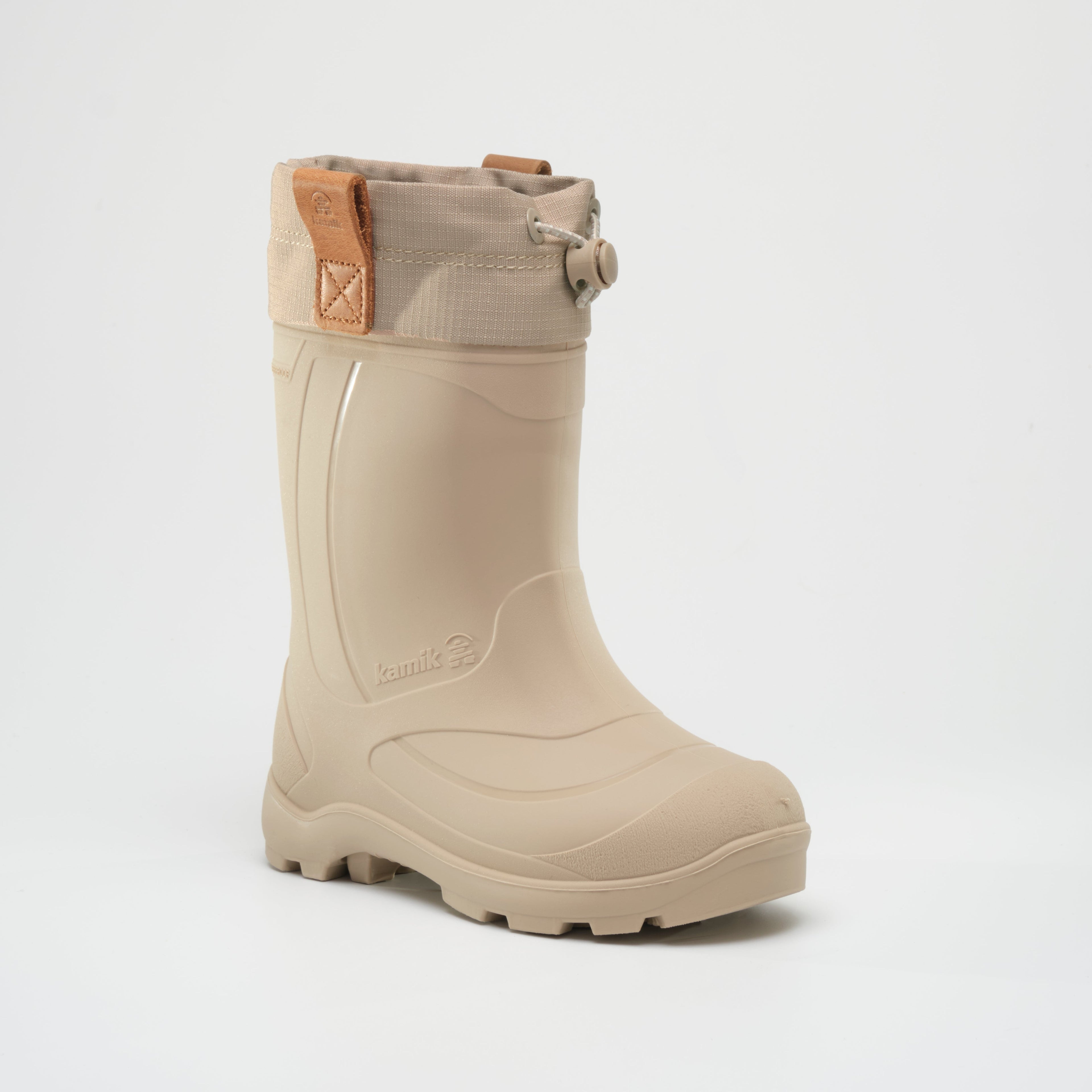 Kamik Girls' Youth Tundra Winter Boots - FOSSIL