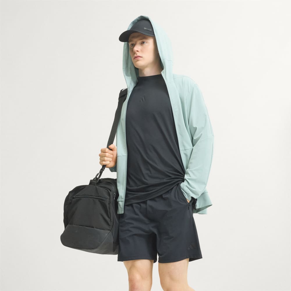 Adidas Puremotion 7 inch Shorts Black detail