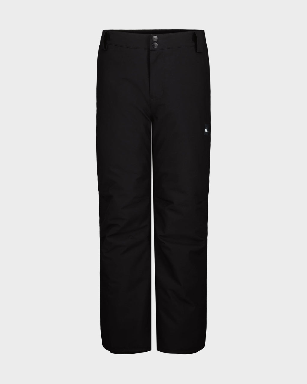 Quiksilver Boys' Estate Snow Pants - Black - front
