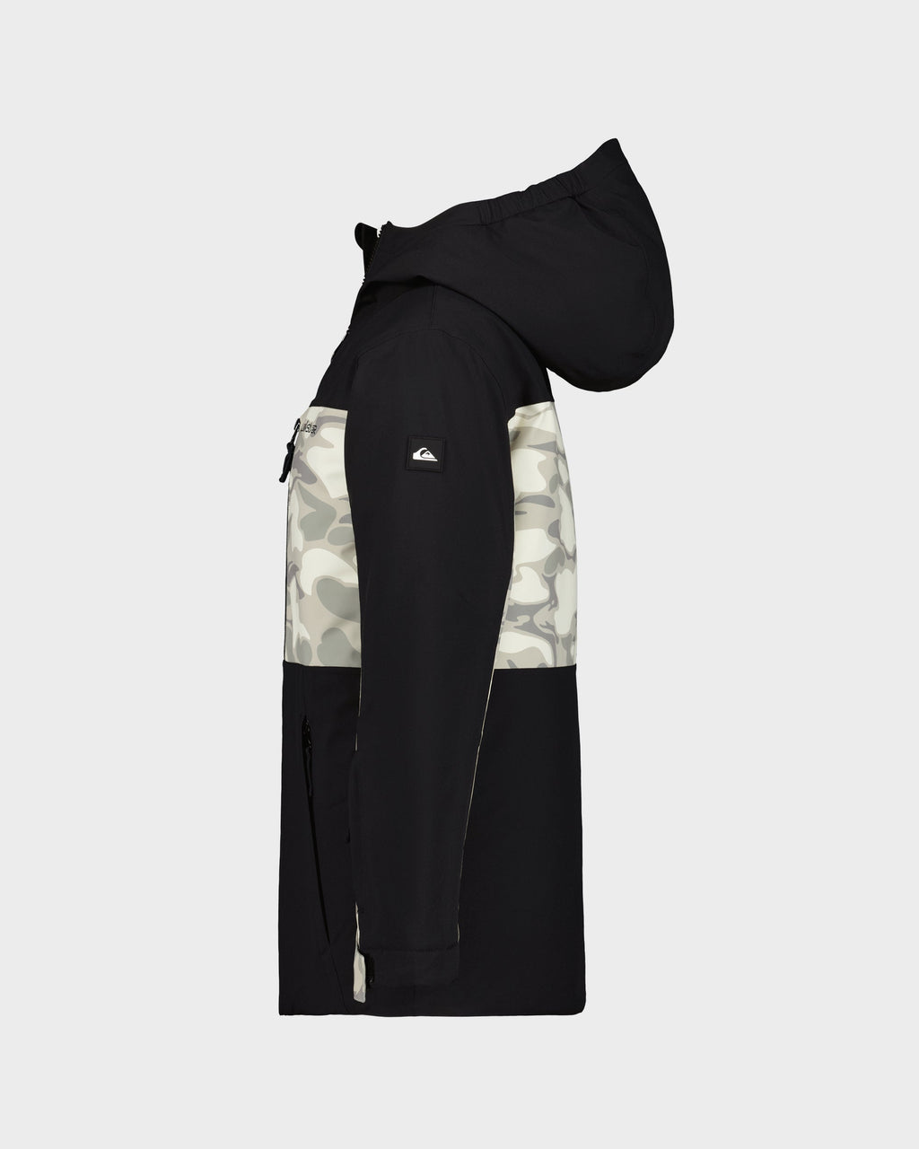 Quiksilver Boys' Double Black Snow Jacket - Black - side