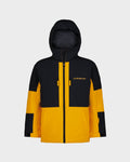 Quiksilver Boys' Shadow Colour Block Snow Jacket - Radiant Yellow - front