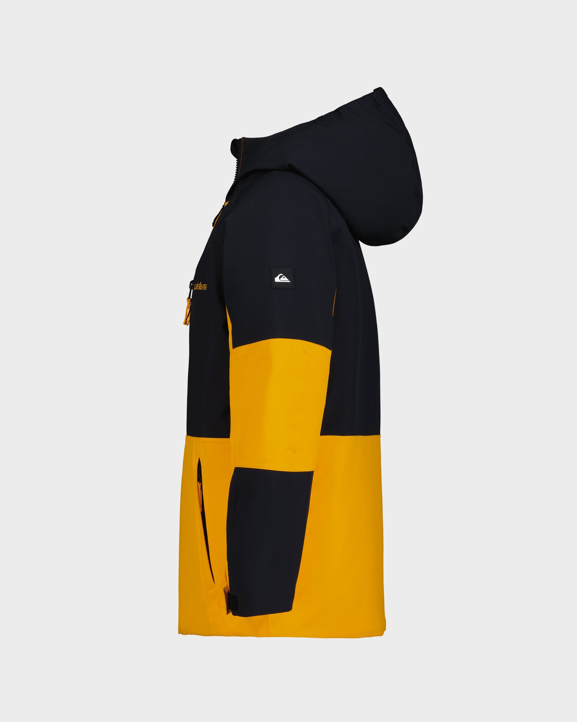 Quiksilver Boys' Shadow Colour Block Snow Jacket - Radiant Yellow - side
