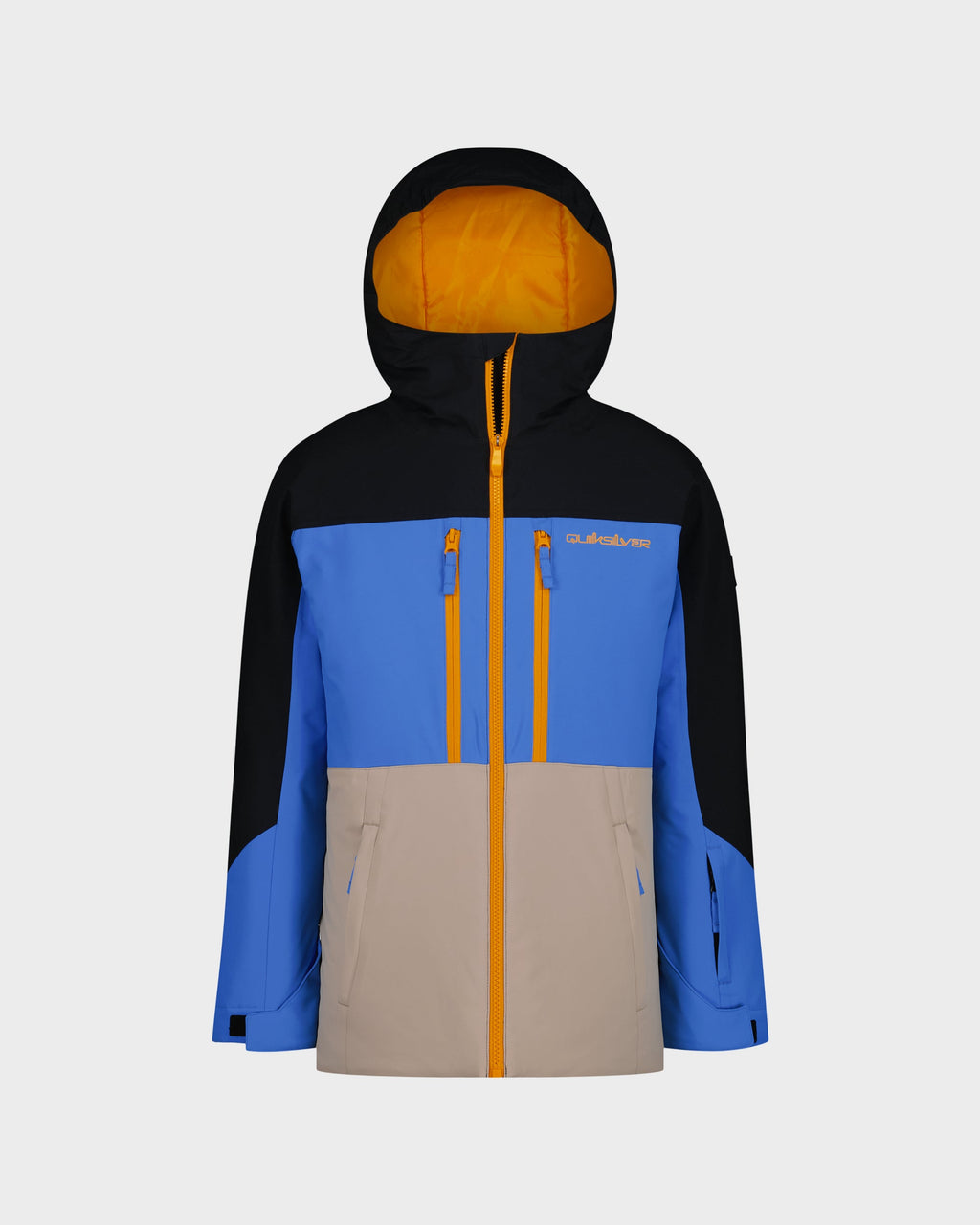 Quiksilver Boys' Cruiser Run Snow Jacket - Palace Blue - front